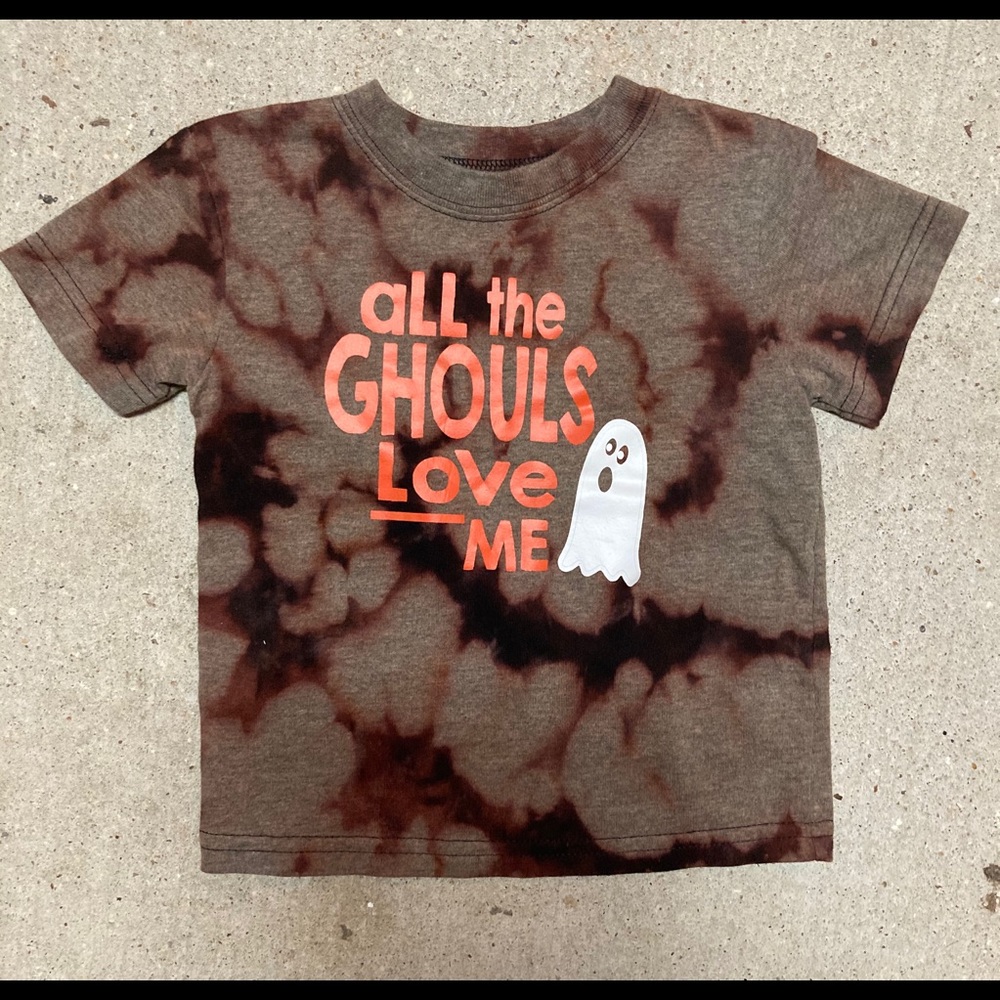 Up-Cycled “All The Ghouls Love Me”  T-Shirt